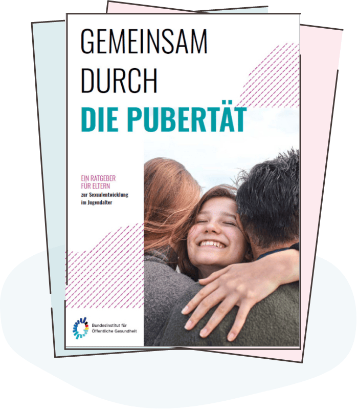 Material Titelbild: Elternratgeber – Gemeinsam durch die Pubertät