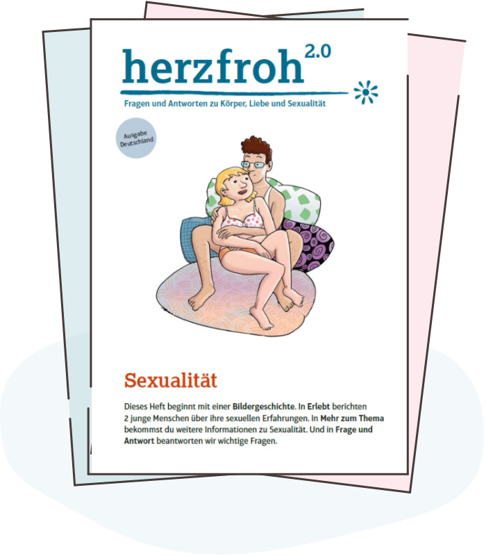 Illustration: Titelbild Material herzfroh 2.0 – Sexualität