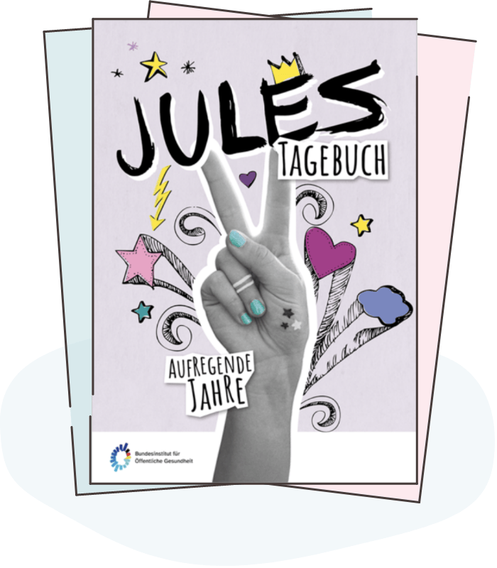 Illustration: Titelbild Material Jules Tagebuch