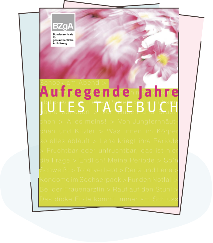 Illustration: Titelbild Material Jules Tagebuch