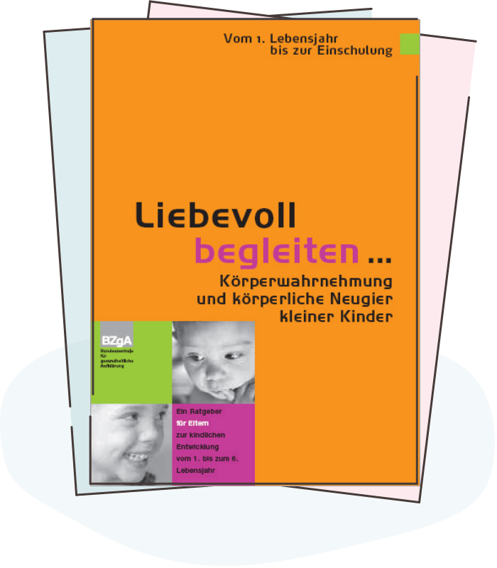 Illustration: Titelbild Material Liebevoll begleiten ...