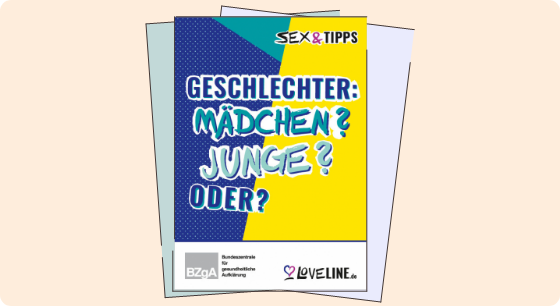 Illustration: Titelbild Material Sex & Tipps – Geschlechter