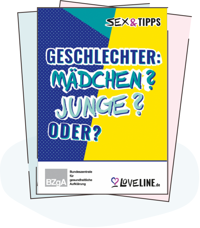 Illustration: Titelbild Material Sex & Tipps – Geschlechter