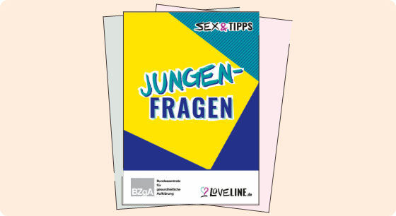 Illustration: Titelbild Material Sex & Tipps – Jungenfragen