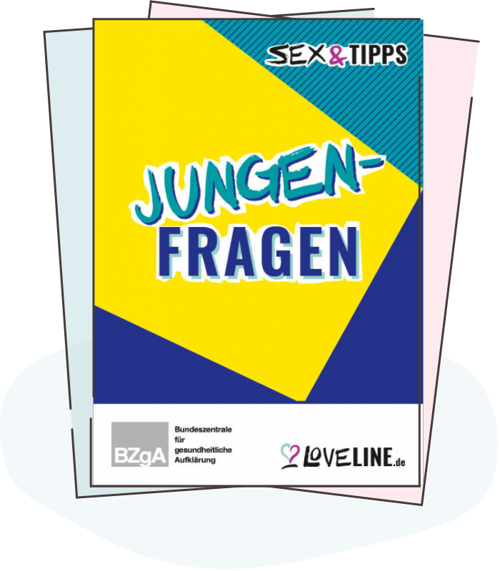 Illustration: Titelbild Material Sex & Tipps – Jungenfragen