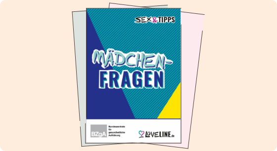 Illustration: Titelbild Material Sex & Tipps – Mädchenfragen