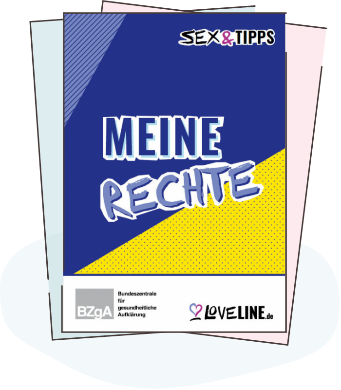 Illustration: Titelbild Material Sex & Tipps – Meine Rechte