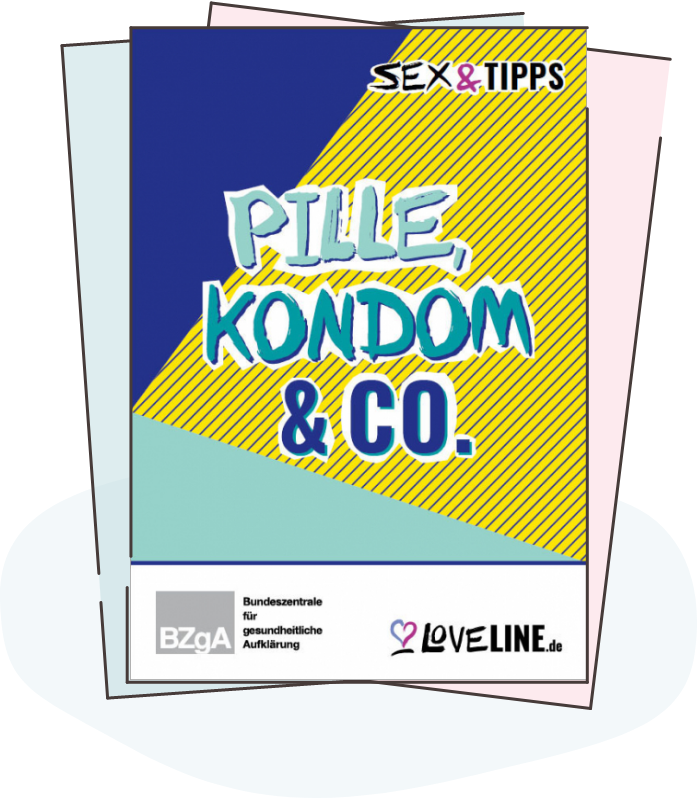 Illustration: Titelbild Material Sex & Tipps – Pille, Kondom und Co.