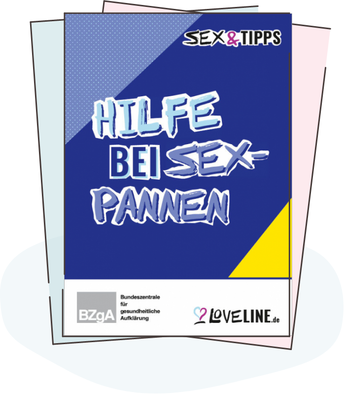 Illustration: Titelbild Material Sex & Tipps – Sexpannen