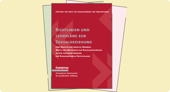 Illustration: Titelbild Material Richtlinien Lehrpläne Sexualerziehung