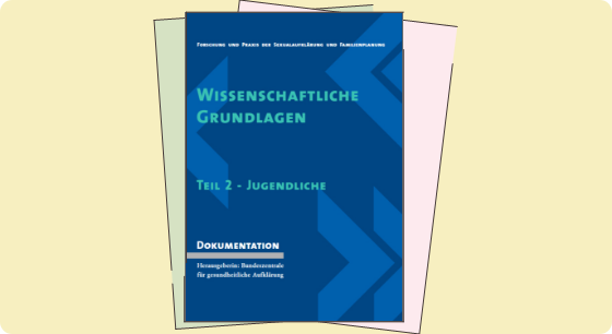 Illustration: Titelbild Material Wissenschaftliche Grundlagen Jugendliche