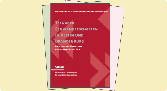 Illustration: Titelbild Material Teenager Schwangerschaften in Berlin Brandenburg